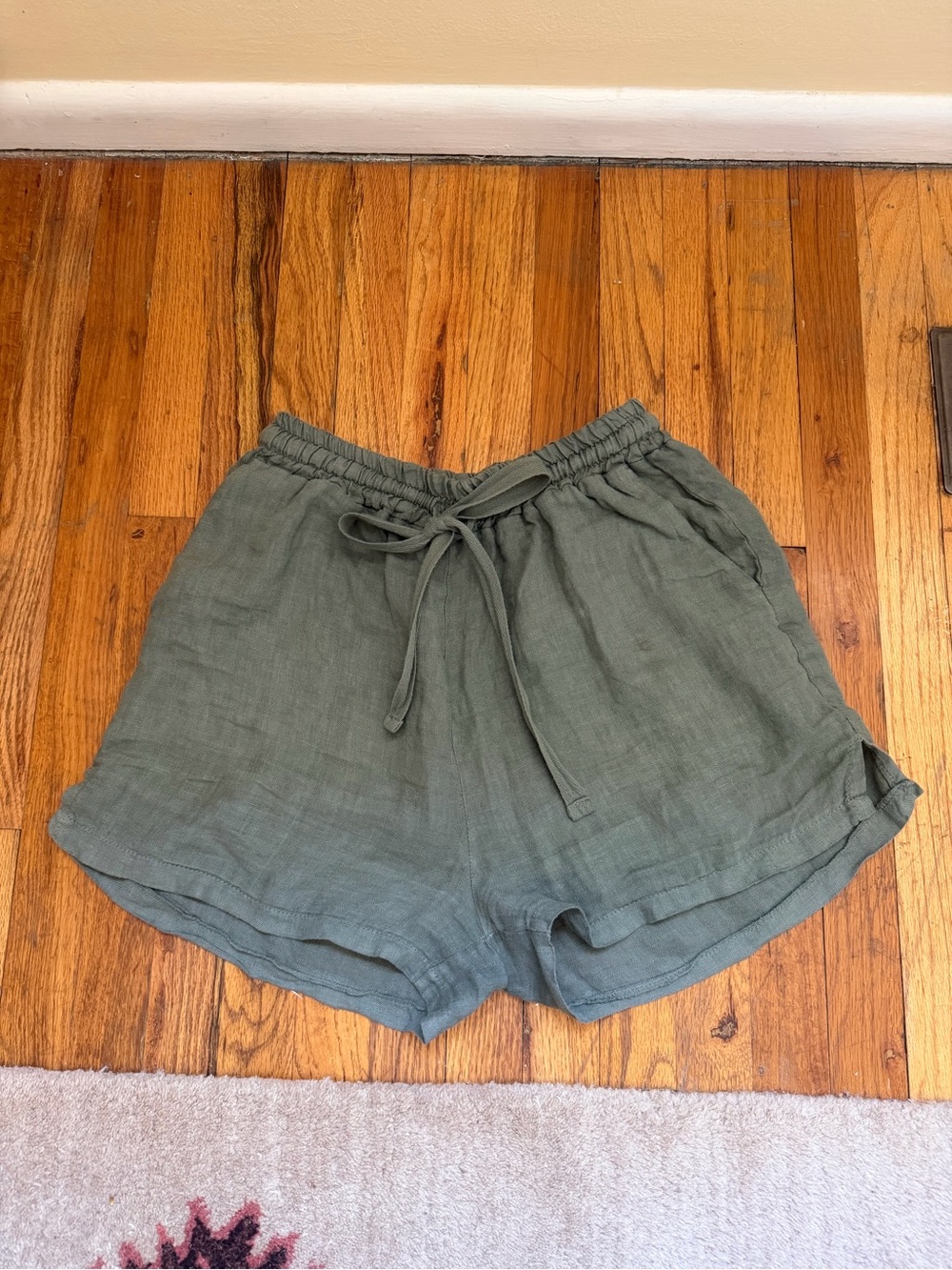 Beachwood Baby 100% Linen Shorts